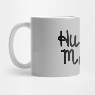 HUMAN MADE - black collector design Mug